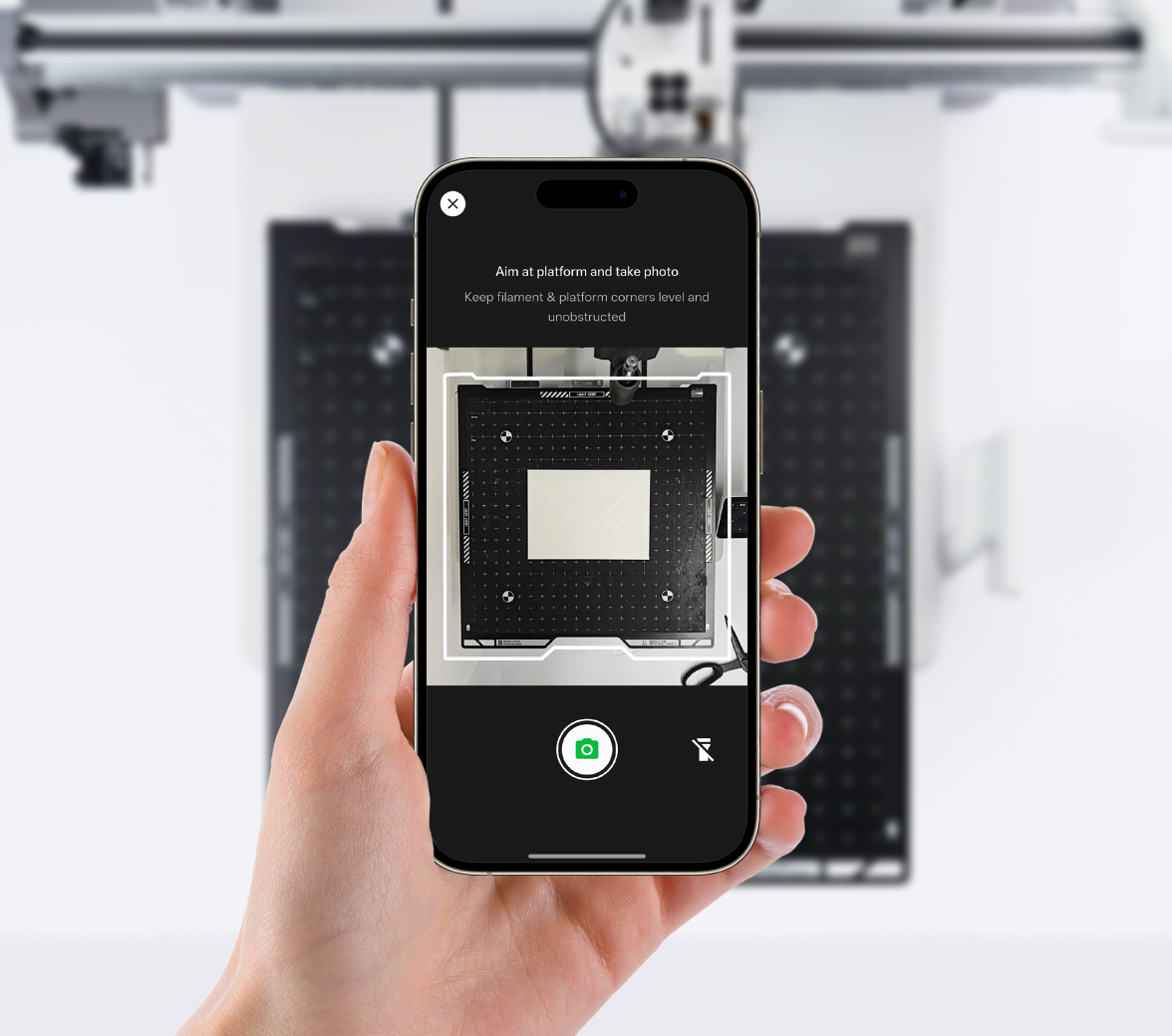 Justering via smarttelefon