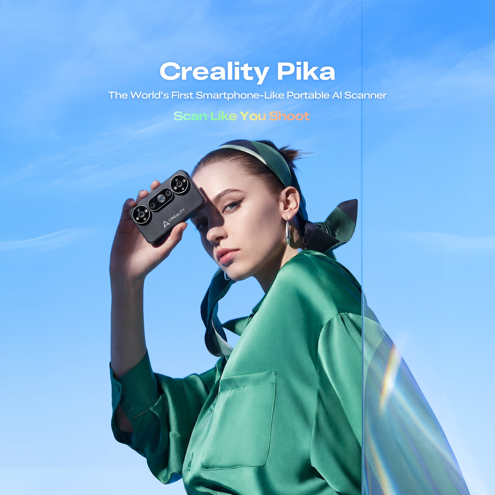Creality Pika kompakt og portabel 3D-skanner