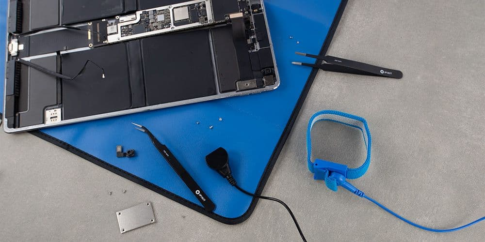 Portable Anti-Static Mat med tilbehør