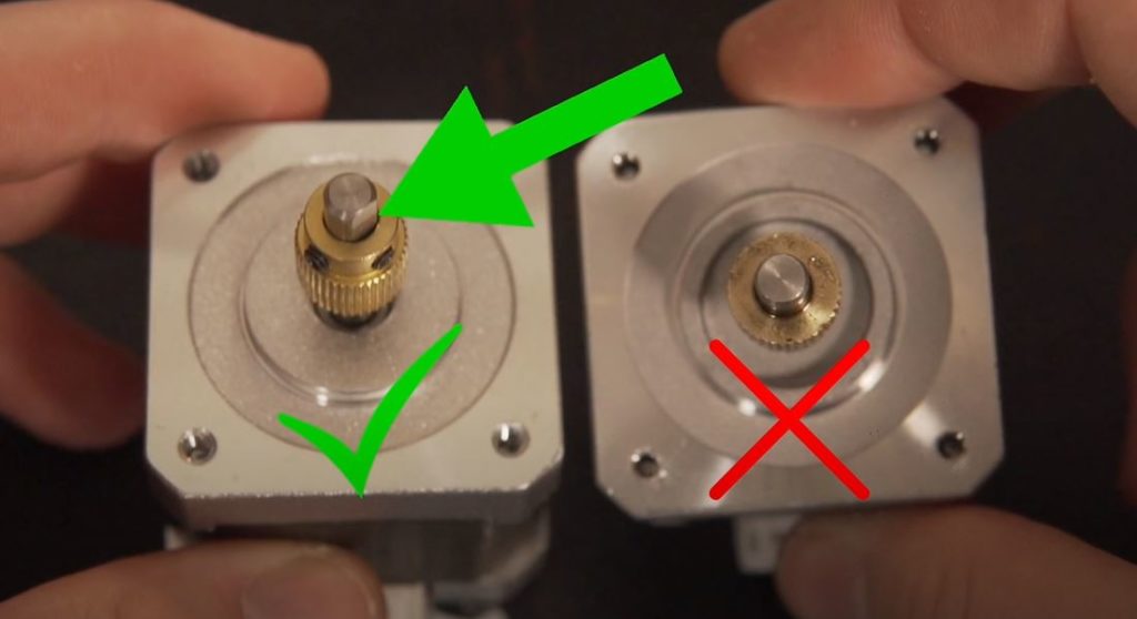 Viktig steg ved montering – korrekt valg av steppermotor