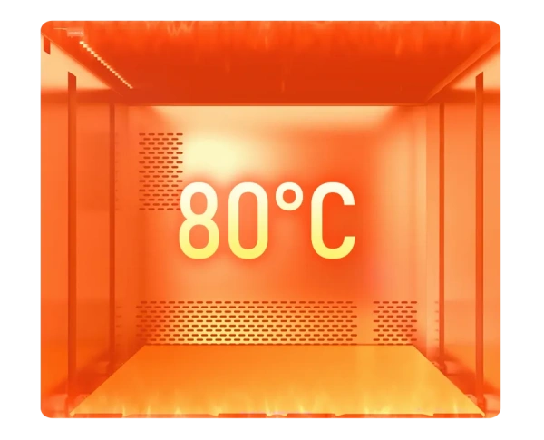 MINGDA MD-1000D Ultra 80°C actively heated chamber