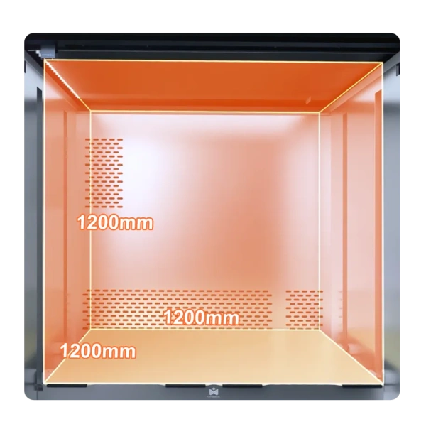 MINGDA MD-1000D Ultra byggevolum 800 x 800 x 800 mm