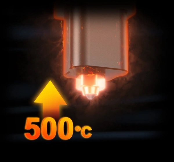 MINGDA MD-1000D Ultra 500°C høytemperaturdyse