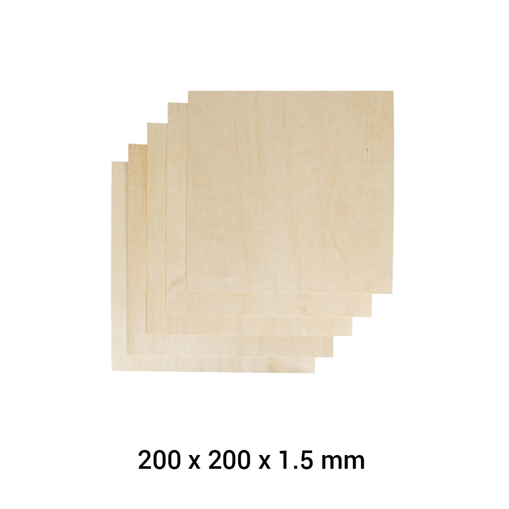 Snapmaker 2.0 A250 Material - MDF 5pack