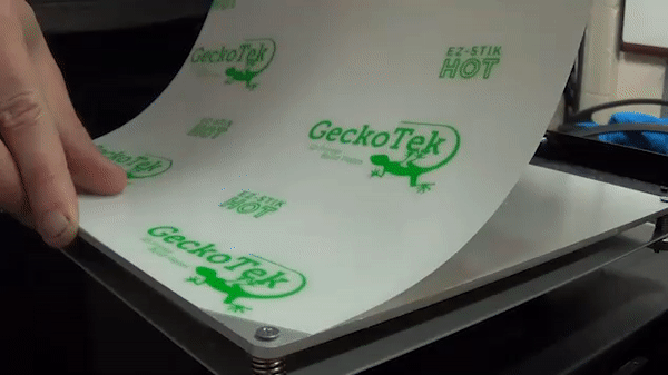 geckotek,gecko tek,skriveflate,pei,pei sheet,pei ark,3dprint overflate,prusa printplate,creality print plate