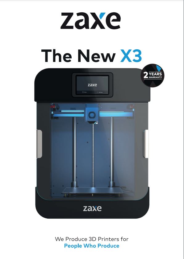 zAXE,zaxe printer,corexy printer,avansert printer,zaxe z3,z3 printer