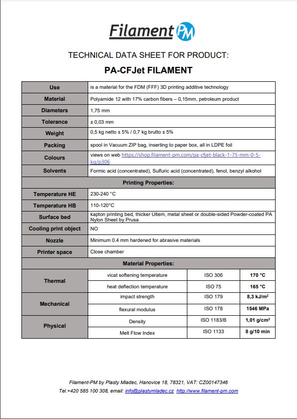 filament-pm,carbonfiber,nylon carbon,carbon fiber nylon,pa12 nylon,pa12 carbon,pa12 cf,pa12 filament,nylon carbonfiber