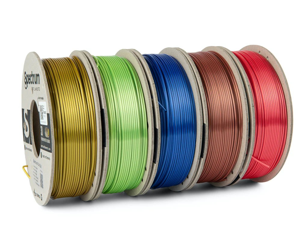 spectrum filament,spectrum,spectrum pla,kvalitet pla,silk pla,silk filament,3dprint silk,metallic pla,metallic filament,filament 3dprint,3dprint filament,kvalitet filament