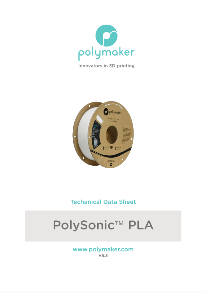 polymaker,polysonic,pla speed,pla hurtig,rask pla,fast pla,pla fast,polymaker polysonic,polysonic pla,sonic pla